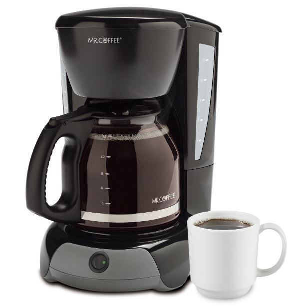 Mr. Coffee 12 Cup Switch Coffee Maker - Black